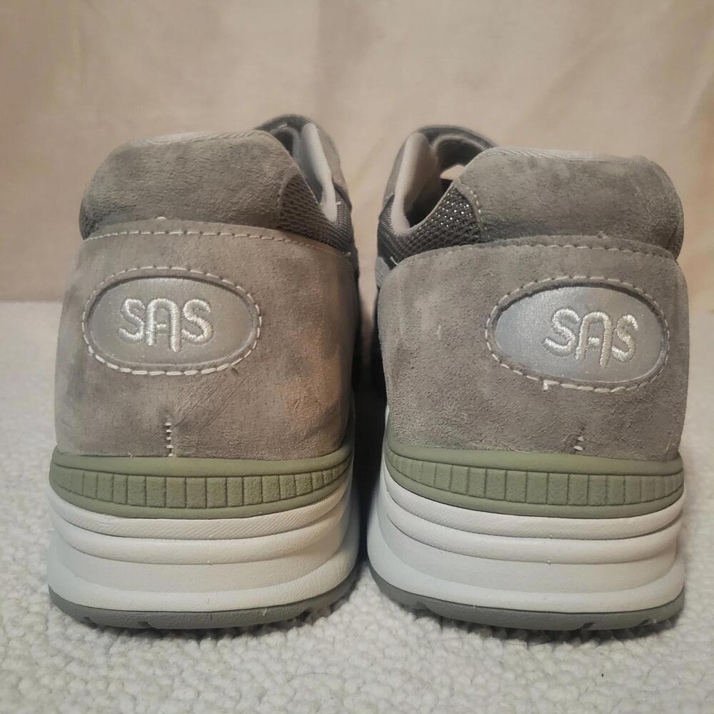 SAS Men's JV Mesh EZ Strap Sneaker Orthopedic Gray Adj Straps NWOB - Size 15 - Picture 4 of 9